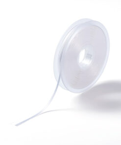 Tuplasatiininauha Prym 3 mm x 50 m valkoinen
