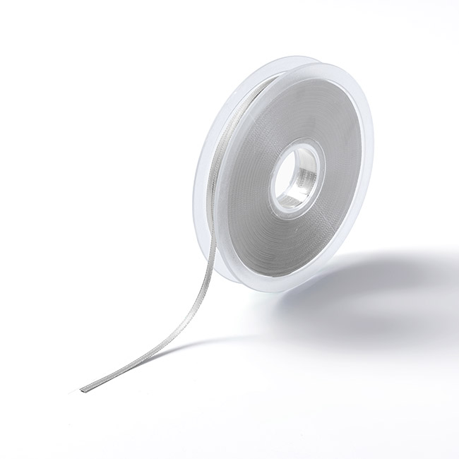 Tuplasatiininauha Prym 3 mm x 50 m hopea