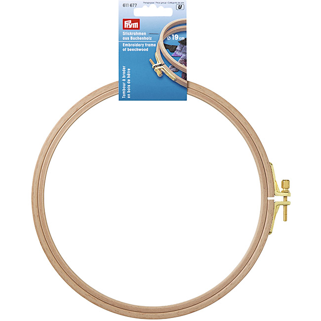 Ompelukehys puinen Prym 19 cm