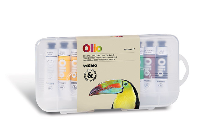 Öljyväri Primo Olio 18 ml värilajitelma /10