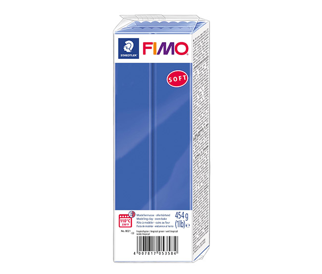 Muovailuvaha Staedtler FIMO soft 454 g sininen