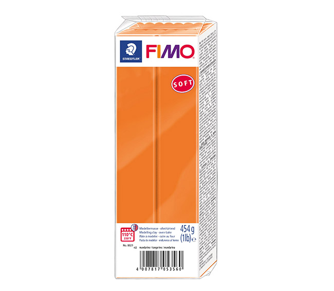 Muovailuvaha Staedtler FIMO soft 454 g oranssi