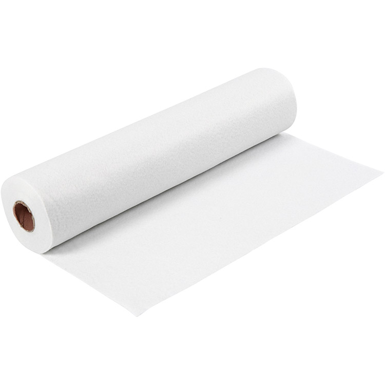 Askarteluhuopa polyesteri 45 cm x 5 m 180-200G valkoinen