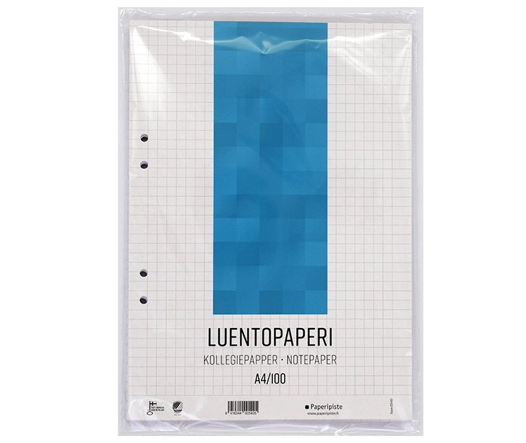 Luentopaperi Paperipiste A4/100 yleisrei'itys