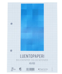 Luentopaperi Paperipiste A5/100 yleisrei'itys