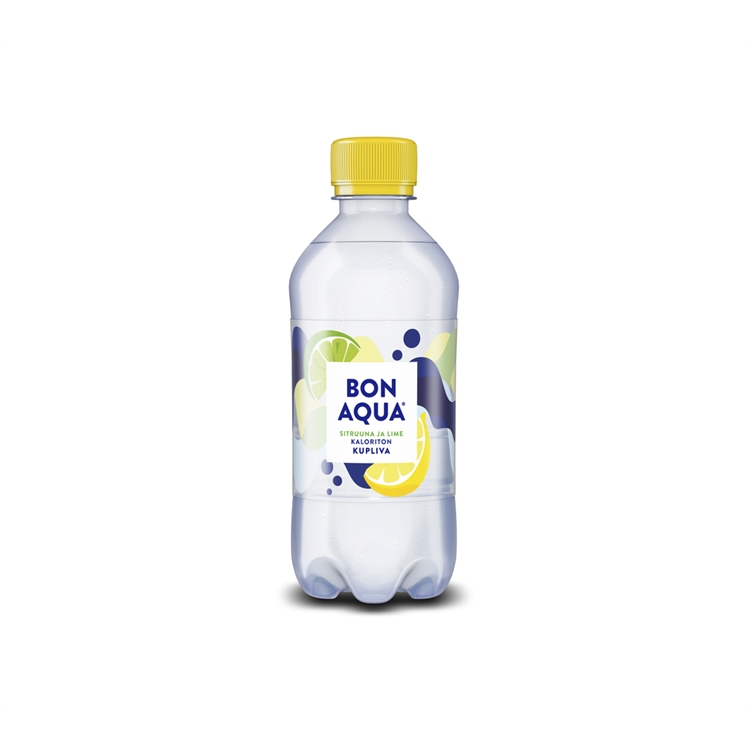 Kivennäisvesi Bonaqua sitruuna-lime 0,33L (ei sis. panttia)