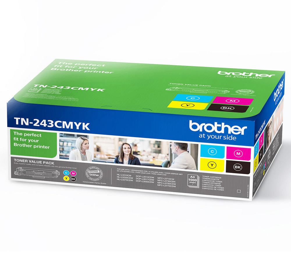 BROTHER TN-243CMYK NELIVÄRIPAKKAUS