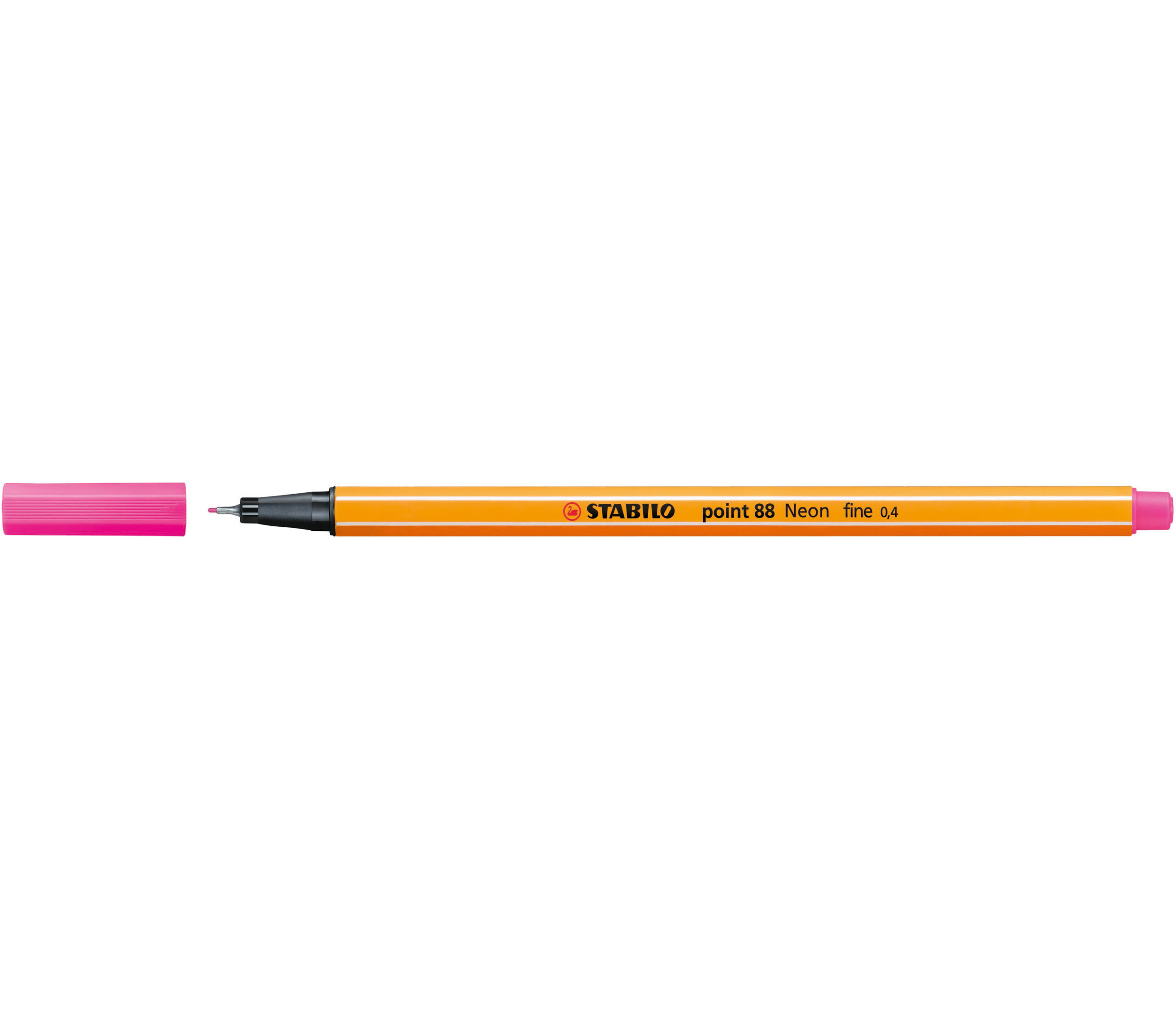 Kuitukärkikynä STABILO Point 88 neonpinkki