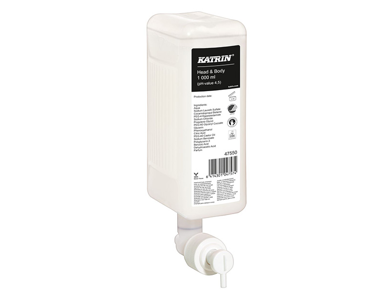 Suihkusaippua Katrin Head & Body 47550 1000 ml /6