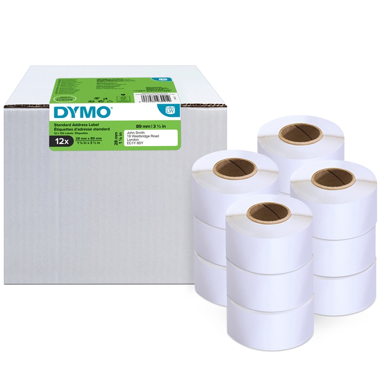 Osoitetarra DYMO LabelWriter 28 x 89 mm /1560