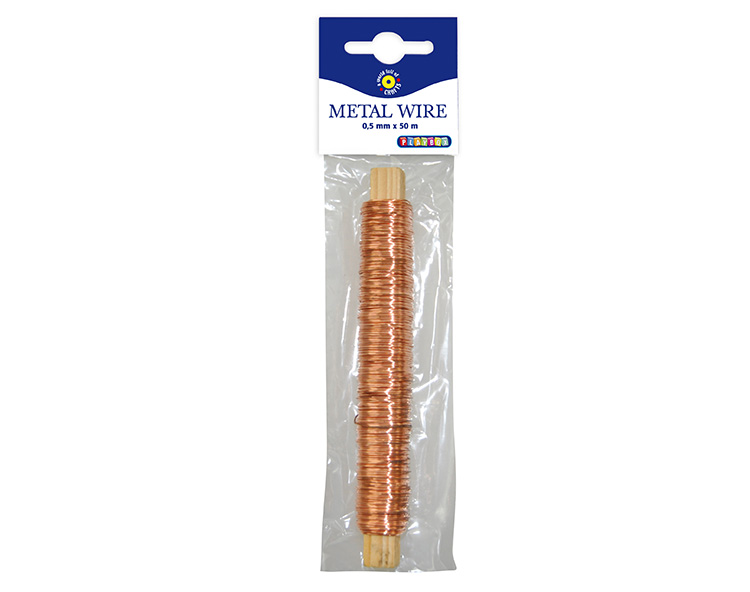 Metallilanka Playbox 50 m x 0,5 mm kupari