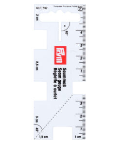 Mittaliisa Prym 4 x 10,5 cm läpinäkyvä