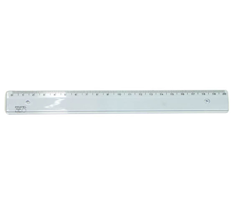 Viivain muovinen 20 cm