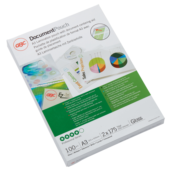 GBC Document™ A3-laminointitasku 175mic/100kpl