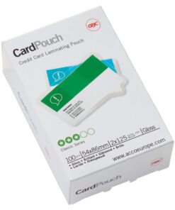 GBC Card™ laminointitasku 54x86mm 125mic/100kpl