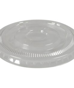 Kansi näytepurkille Abena 9,5 cm kirkas pet 100 kpl