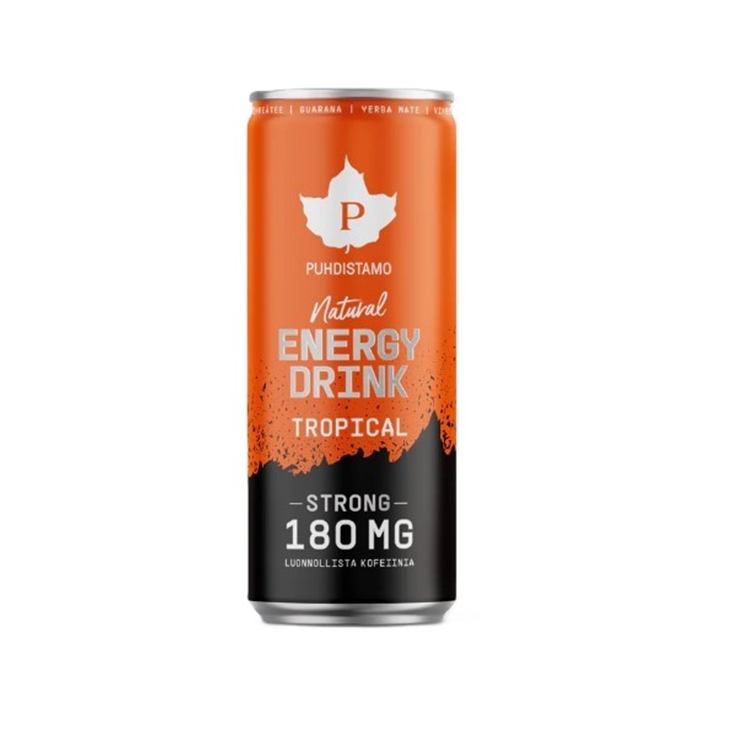 Energiajuoma Natural Tropical strong 330 ml