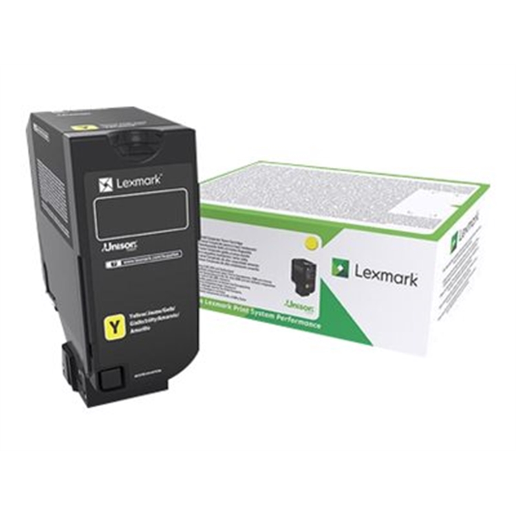 Laservärikasetti Lexmark 84C2HYE keltainen 16K