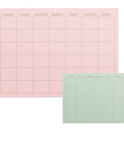 Suunnittelukalenteri Burde Monthly Planner Color päiväämätön