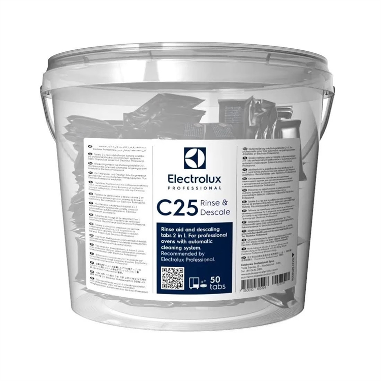 Huuhteluainetabletti Electrolux C25 50 kpl