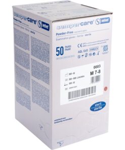 Toimenpidekäsine Sempercare Velvet M steriili, 50 paria