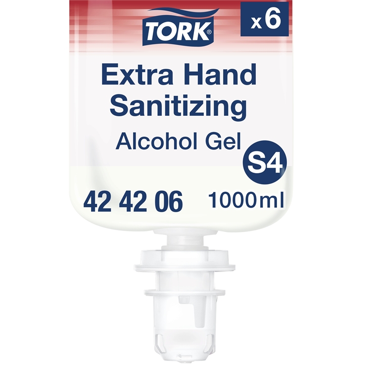 Käsihuuhde geeli S4 Tork Extra 1l 424206