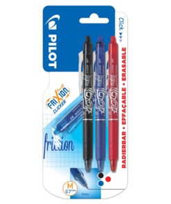 Kuulakärkikynä Pilot Frixion Clicker 0,7 mm 3 kpl