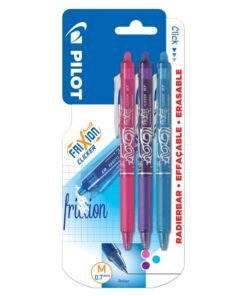 Kuulakärkikynä Pilot Frixion Clicker Fun Colours 0,7 mm 3kpl