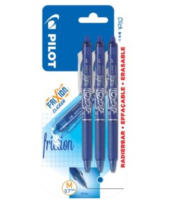Kuulakärkikynä Pilot Frixion Clicker 0,7 mm sininen 3 kpl