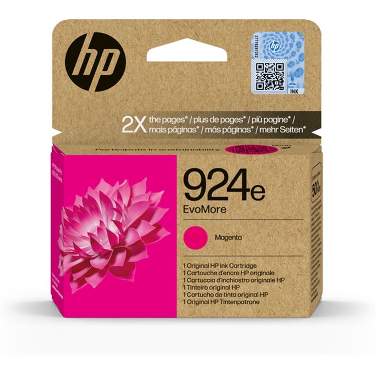Mustekasetti HP 924e EvoMore magenta 0,8K