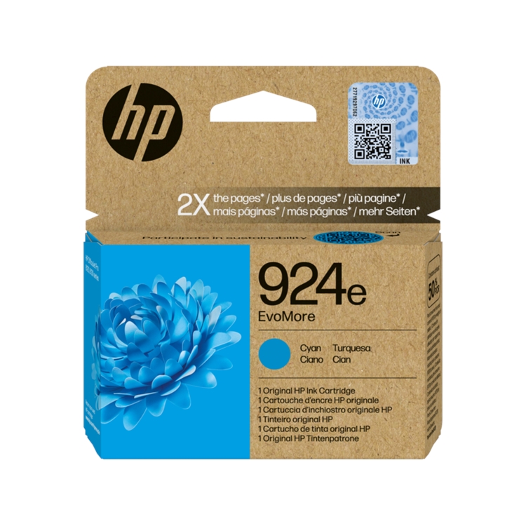Mustekasetti HP 924e EvoMore sininen 0,8K