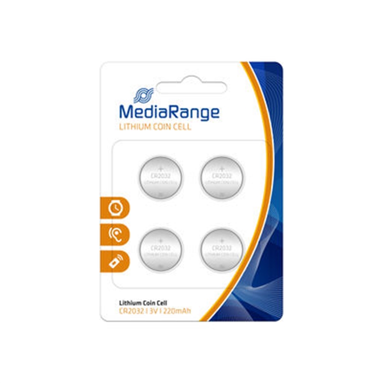 Litiumparisto Mediarange CR2032 /4