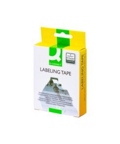 Tarrakasetti Q-CONNECT Brother TZe325 9 mm musta/valkoinen