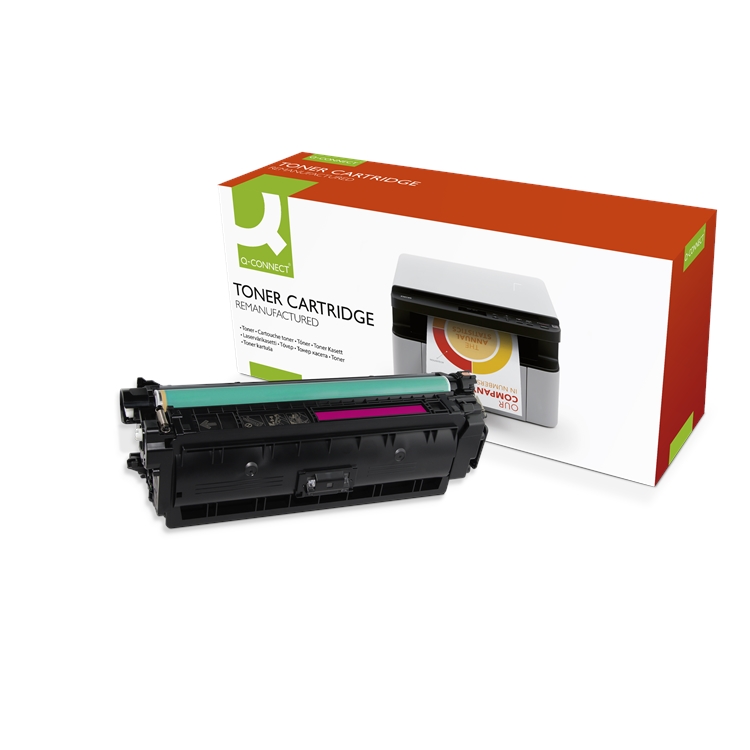 Laservärikasetti Q-CONNECT HP 212A W2123A punainen 4,5K