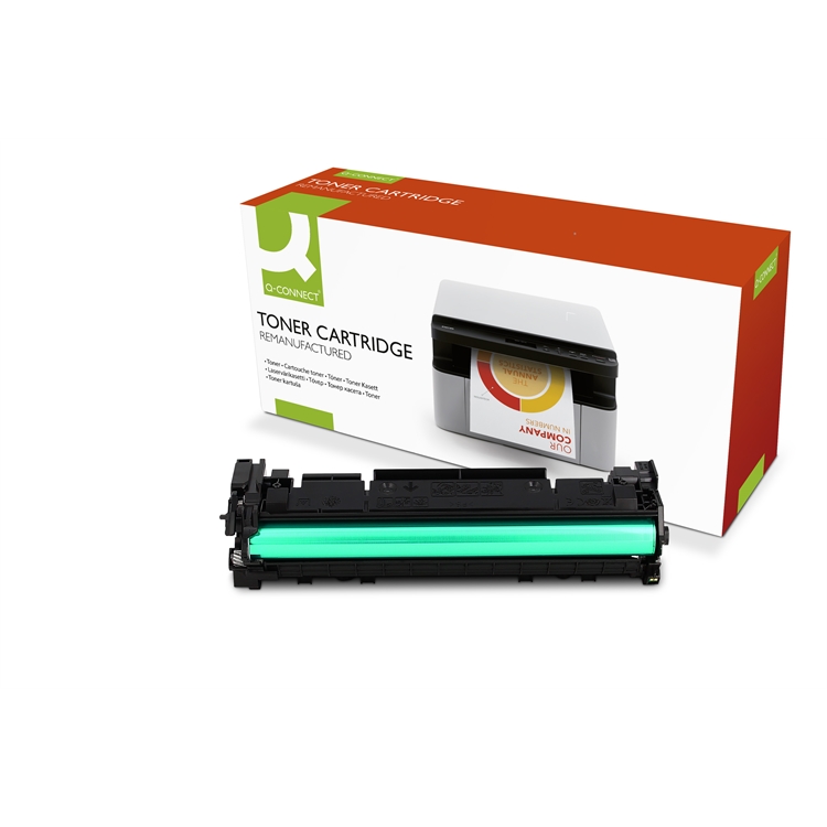 Laservärikasetti Q-CONNECT HP 135A W1350A musta 1,1K