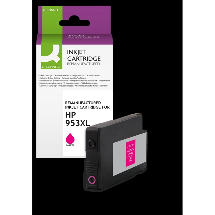 Mustekasetti Q-CONNECT HP F6U17AE 953XL punainen 1,45K