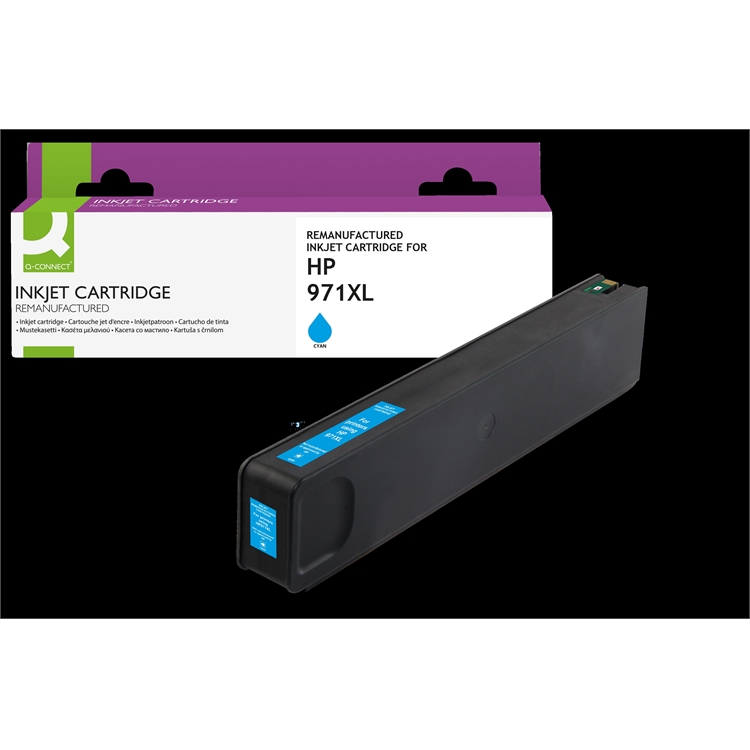 Mustekasetti Q-CONNECT HP CN626A 971XL sininen 7,2K