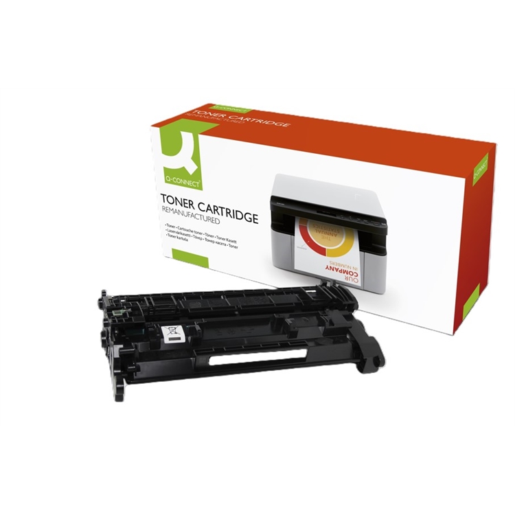 Laservärikasetti Q-CONNECT HP W1490X musta 9,5K