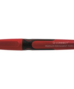 Merkkauskynä Q-CONNECT Premium pysyvä punainen