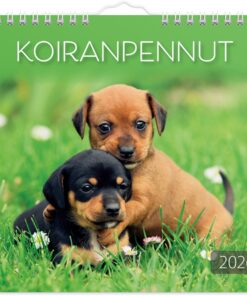 Seinäkalenteri 2026 Koiranpennut