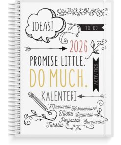 Kalenteri 2026 Scribble A5
