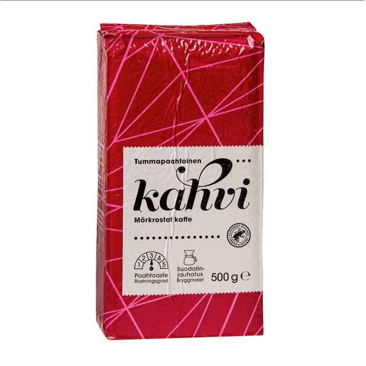 Kahvi Menu tummapaahtoinen suodatinjauhatus 500 g