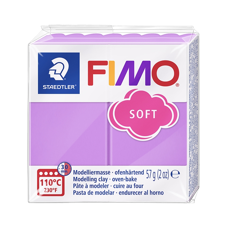 Fimo Soft perusväri 62 lavender