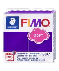 Fimo Soft perusväri 63 plum