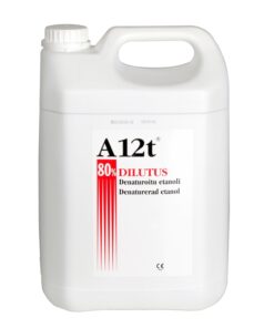 Desinfiointiliuos A12T Dilutus 80% 5L