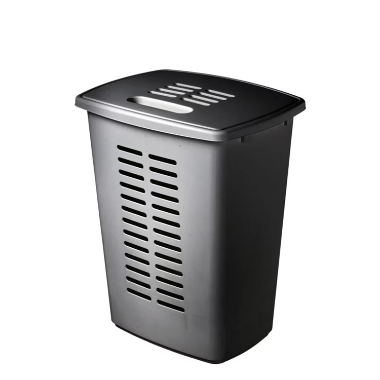Pyykkikori Orthex 60L tummanharmaa