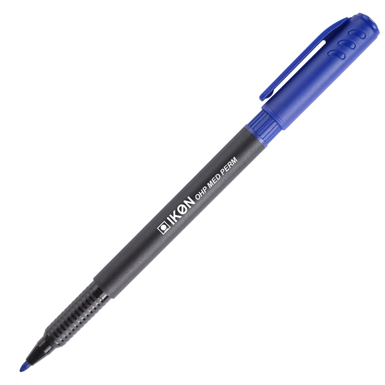 Merkintäkynä Ikon pysyvä medium sininen