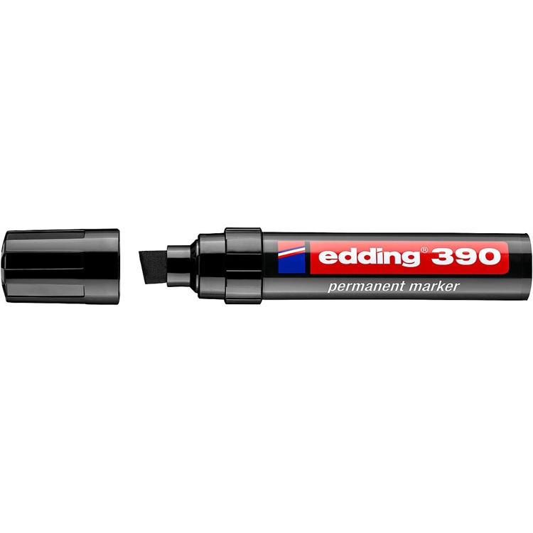 Merkintäkynä edding 390 pysyvä 4-12mm musta