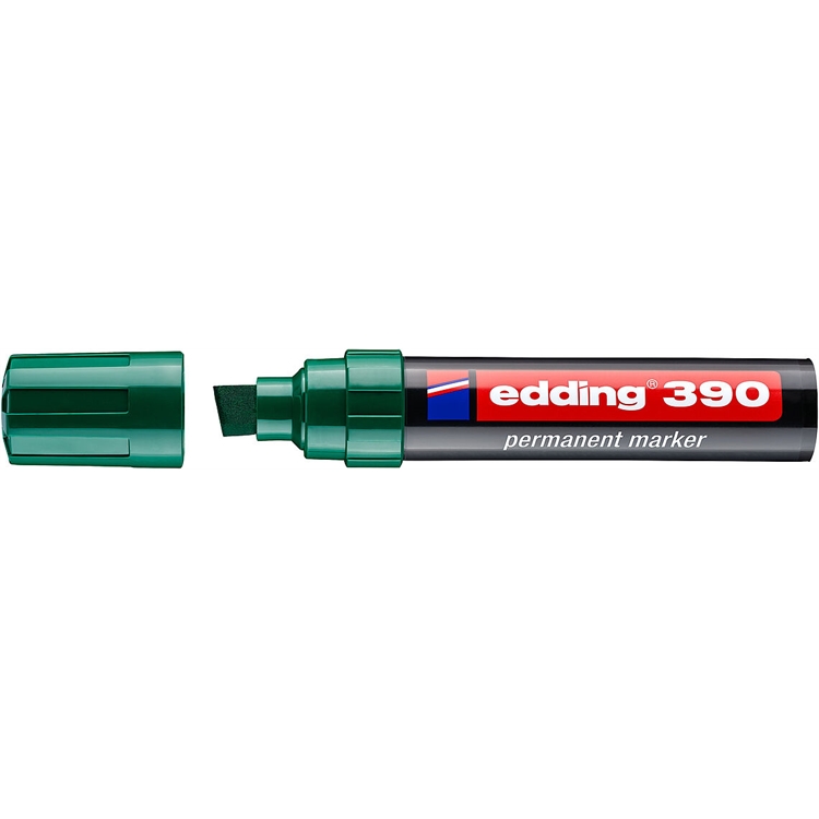 Merkintäkynä edding 390 pysyvä 4-12mm vihreä