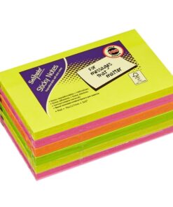 Viestilappu Snopake 76x127mm FSC neonlajitelma /6